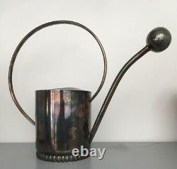 Antique Early Mid Century Plant Flower Orchid Silver Watering Can Spout, Denmark