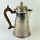 Antique George Ii Solid Silver Hot Water Jug London Made 1736 18cm