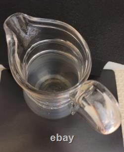 Antique Georgian Glass Water Jug With Bands