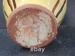 Antique Glazed French Pottery Gargoulette Water Vessel Stoneware Ceramic Jug 10