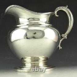 Antique Goodnow & Jenks Boston, Mass. Sterling Silver Water Pitcher Dated 1902