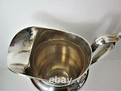 Antique Gorham Sterling Silver French Water Pitcher-Trophy, Engraving 645 g