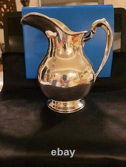 Antique Heavy Sterling Silver Water Pitcher By Tac Sterling Silver Mexico