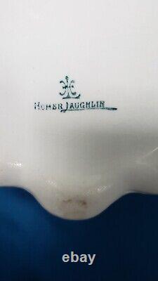 Antique Homer Laughlin Large White / Bone Water Pitcher Jug