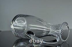 Antique Jug Pitcher Water Pitcher Or Wine Crystal Blown Size Lalique Signed