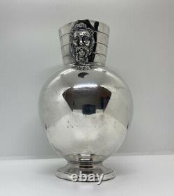 Antique Martin Hall & Co Silver Plated Wine / Water Ewer / Jug Late 19th Century