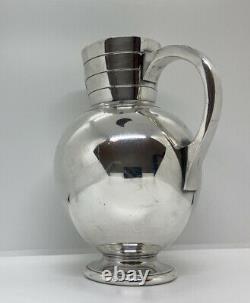 Antique Martin Hall & Co Silver Plated Wine / Water Ewer / Jug Late 19th Century