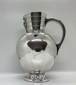 Antique Martin Hall & Co Silver Plated Wine / Water Ewer / Jug Late 19th Century