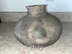 Antique Mississippian Pottery Pot Water Jug Pitcher Bowl 7.5 Beautiful (89)