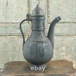 Antique RUSSIAN CAN Water Pitcher Jug 18th century Malamov Ural Factories