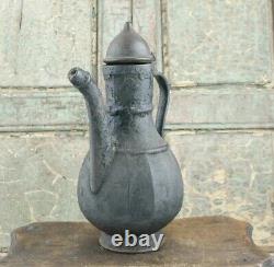 Antique RUSSIAN CAN Water Pitcher Jug 18th century Malamov Ural Factories