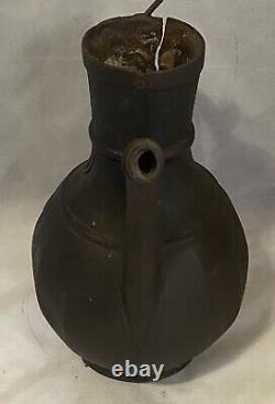 Antique RUSSIAN CAN Water Pitcher Jug 18th century Soviet Cast-iron See Photos