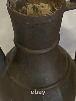 Antique RUSSIAN CAN Water Pitcher Jug 18th century Soviet Cast-iron See Photos