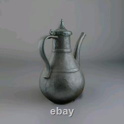 Antique RUSSIAN CAN Water Pitcher Jug 18th century Sovjet Cast-iron