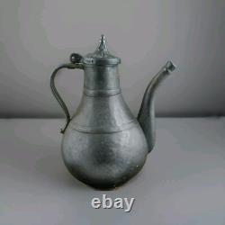 Antique RUSSIAN CAN Water Pitcher Jug 18th century Sovjet Cast-iron