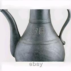 Antique RUSSIAN CAN Water Pitcher Jug 18th century Sovjet Cast-iron