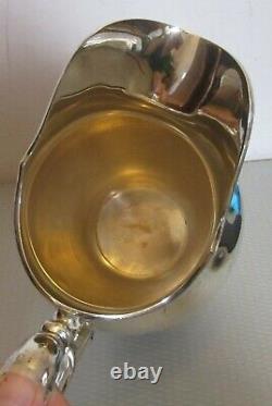 Antique Reed & Barton STERLING SILVER WATER PITCHER #315 tall 9 mono 529g