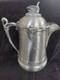 Antique Reed & Barton Swan Handle Silver Plate Ornate Water Pitcher Jug