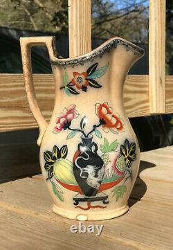 Antique Scottish Water Jug Pitcher by Bell and Co. In pattern Jeggo