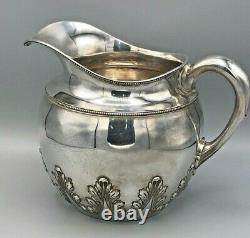 Antique Shreve, Crump & Lowith Goodnow & Jenks Sterling Silver Water Pitcher