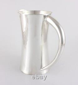 Antique Silver Plated Elkington & Co Jug. Oddenino's Water Pitcher 1901