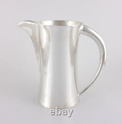Antique Silver Plated Elkington & Co Jug. Oddenino's Water Pitcher 1901