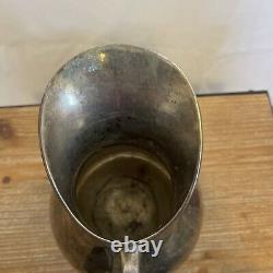 Antique Silver Water Pitcher 718g Marked Sterling (Eagle) CLS hecho en mexico