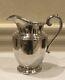 Antique Solid Sterling Silver Large Water Pitcher By Preisner 125. 3 1/4 Pints