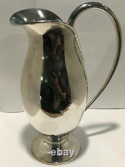Antique Sterling Silver Water Pitcher, Good Condition