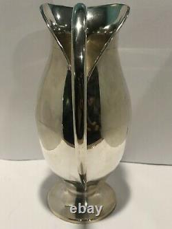Antique Sterling Silver Water Pitcher, Good Condition