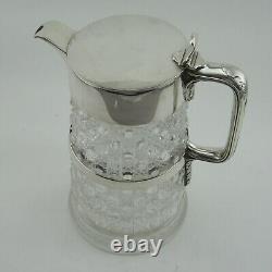 Antique Victorian Silver Plated Water or Lemonade Jug