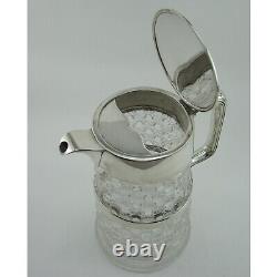 Antique Victorian Silver Plated Water or Lemonade Jug