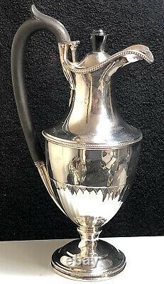 Antique Victorian Sterling Silver Water Jug-1895, Walter & John Barnard, Lond
