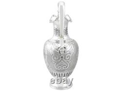 Antique Victorian Sterling Silver Water Pitcher/Jug (1847)