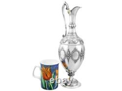 Antique Victorian Sterling Silver Wine / Water Jug (1869) Antique Victorian Sterling Silver Wine / Water Jug (1869)