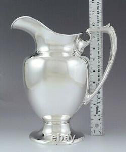 Antique/Vintage c1940 Classic Fisher Sterling Silver Large Size Water Pitcher