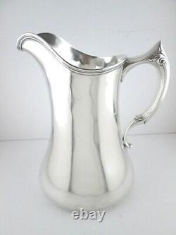 Antique WHITING Sterling Silver Water Pitcher ART NOUVEAU 1914