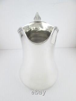 Antique WHITING Sterling Silver Water Pitcher ART NOUVEAU 1914