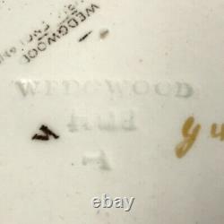 Antique Wedgwood Etruria Hand Painted Wash Basin Bowl & Water Jug Pitcher Ewer