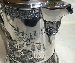 Antique Wilcox Silverplate Ice Water Pitcher