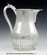 Antique C1840 American Coin Silver Engraved Forbes Water Pitcher/jug