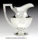Antique C1920 Hartford Sterling Silver Pedestal Water Pitcher/jug 9