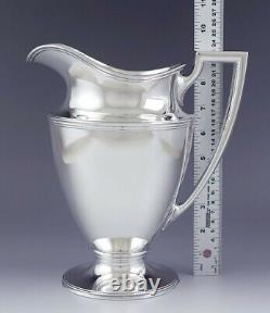 Antique c1920 Tiffany & Co Sterling Silver 4 Pint Water Pitcher 4 Pints