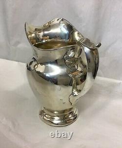Antique gorham sterling 182 4 1/2 pt vintage water pitcher