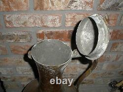 Antique hammered Turkish water jug