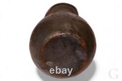 Antique islamic Engraved copper Ewer Pitcher water jug 19th cent Afghanistan 25H