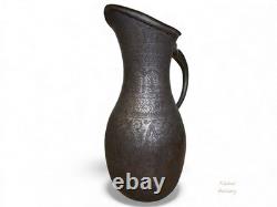 Antique islamic Engraved copper Ewer Pitcher water jug 19th cent Afghanistan 25L