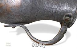 Antique islamic Engraved copper Ewer Pitcher water jug 19th cent Afghanistan 25L