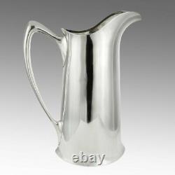 Antique late 19th century sterling silver 5 pints water jug by Towle Silversmith