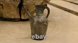 Antique ottoman Middle East Islamic 19th Water Jug Pitcher Pourer Pot